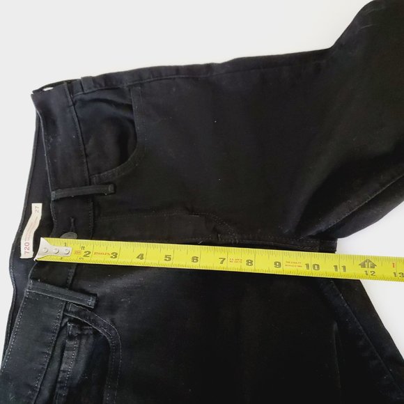 LEVI'S 720 Black High Rise Super Skinny Jeans - Picture 10 of 11